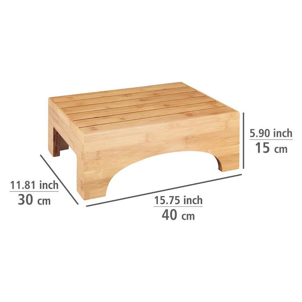 Traboret Da Bagno Bambusa, Basso, Bambù, Wenko - Foto 6