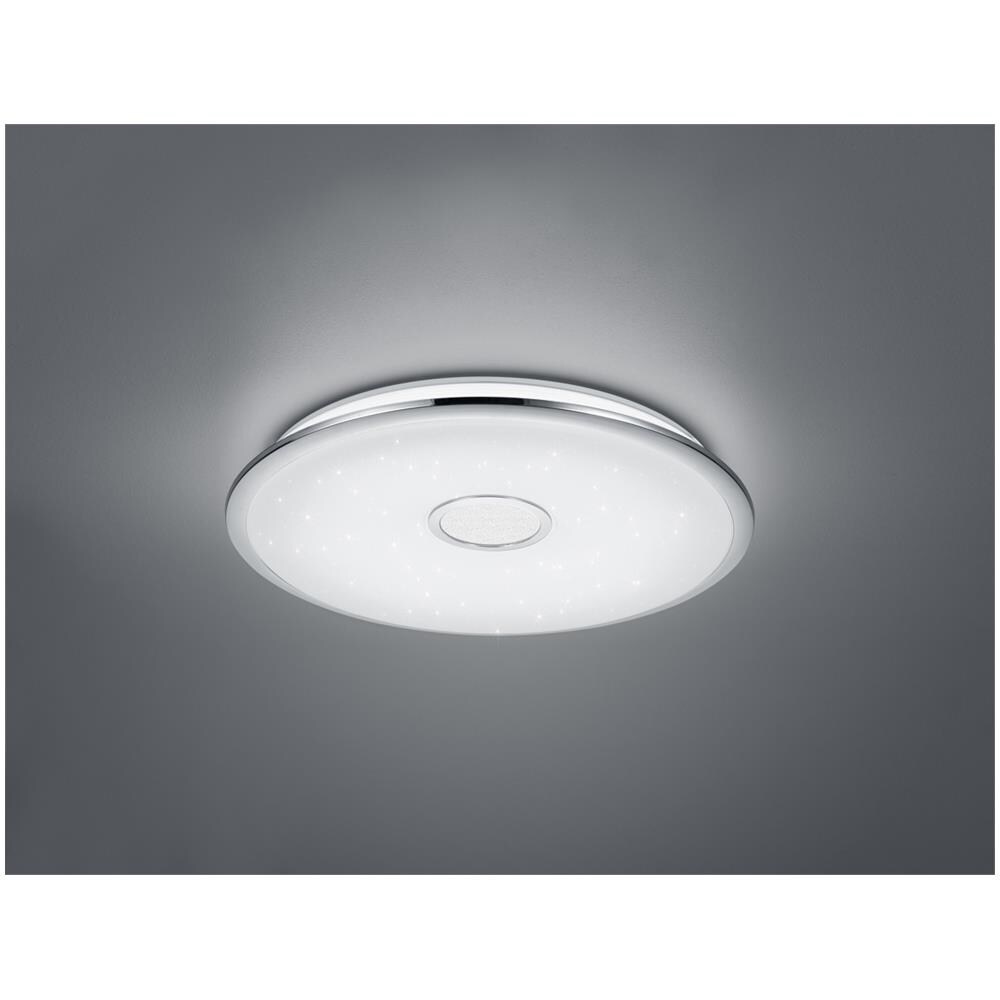 Osaka Plafoniera Led Rotonda Effetto Cielo Stellato C. telecom. Da 3.000k A 6.000k D. 65cm - Foto 1