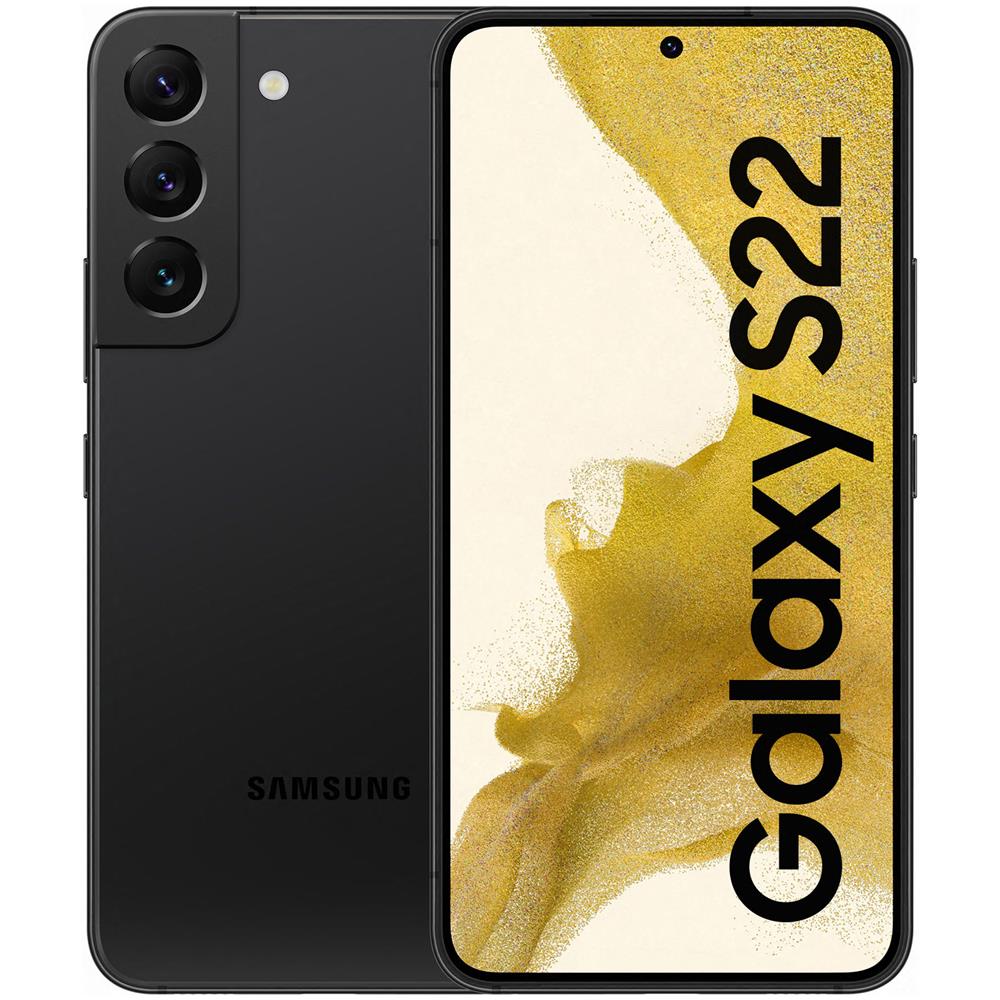 Galaxy S22 5G Enterprise Edition 128 GB 8 GB Ram Dual Sim Display 6.1" Full HD+ Fotocamera 50 Mpx Android Europa Phantom Black - Foto 1