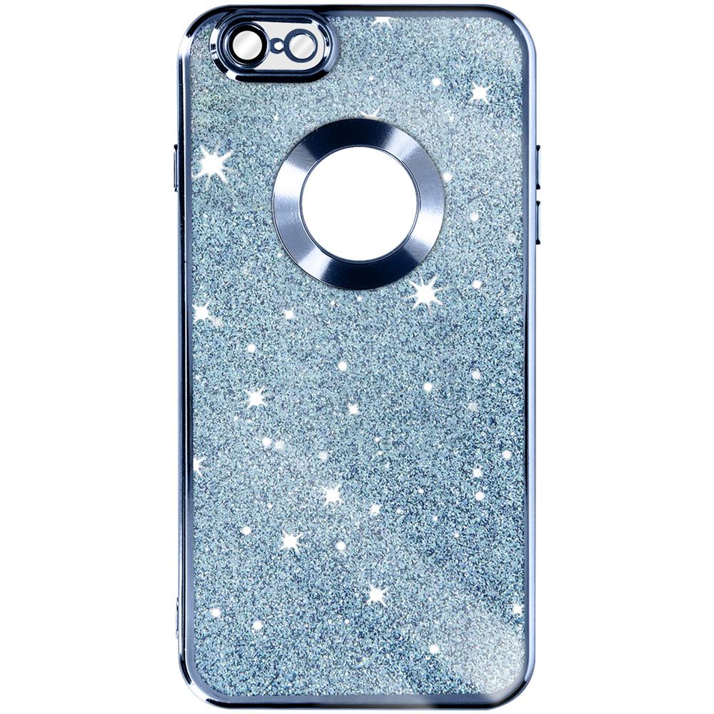 Cover Per Iphone 6 Plus E 6s Plus Glitter Amovibile Serie Protecam Spark Azzurra - Foto 1