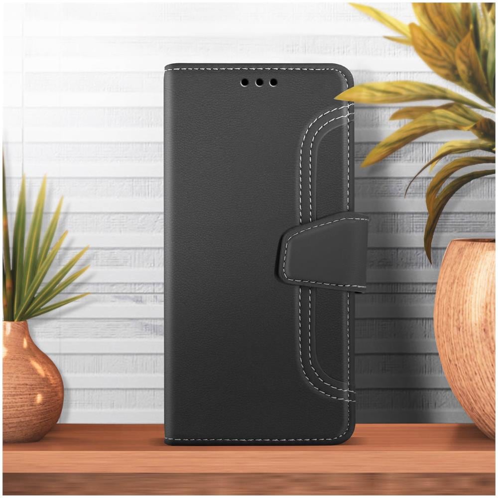 Custodia Per Samsung Galaxy A34 5g Folio Multiscomparto Supporto Video Nera - Foto 5