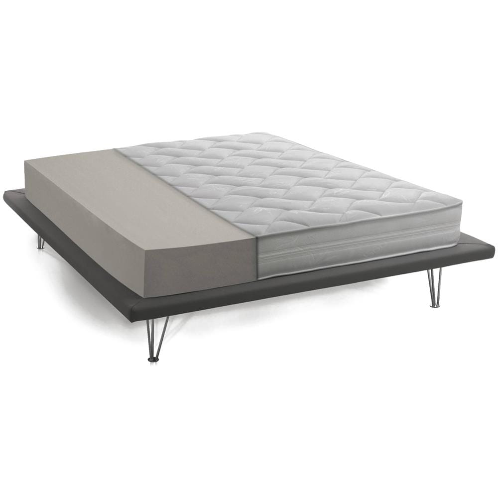 Materasso Piazza E Mezza Cauro, Materasso Sfoderabile In Waterfoam, 100% Made In Italy, Anti Acaro E Anallergico, Cm 120x190h19 - Foto 2