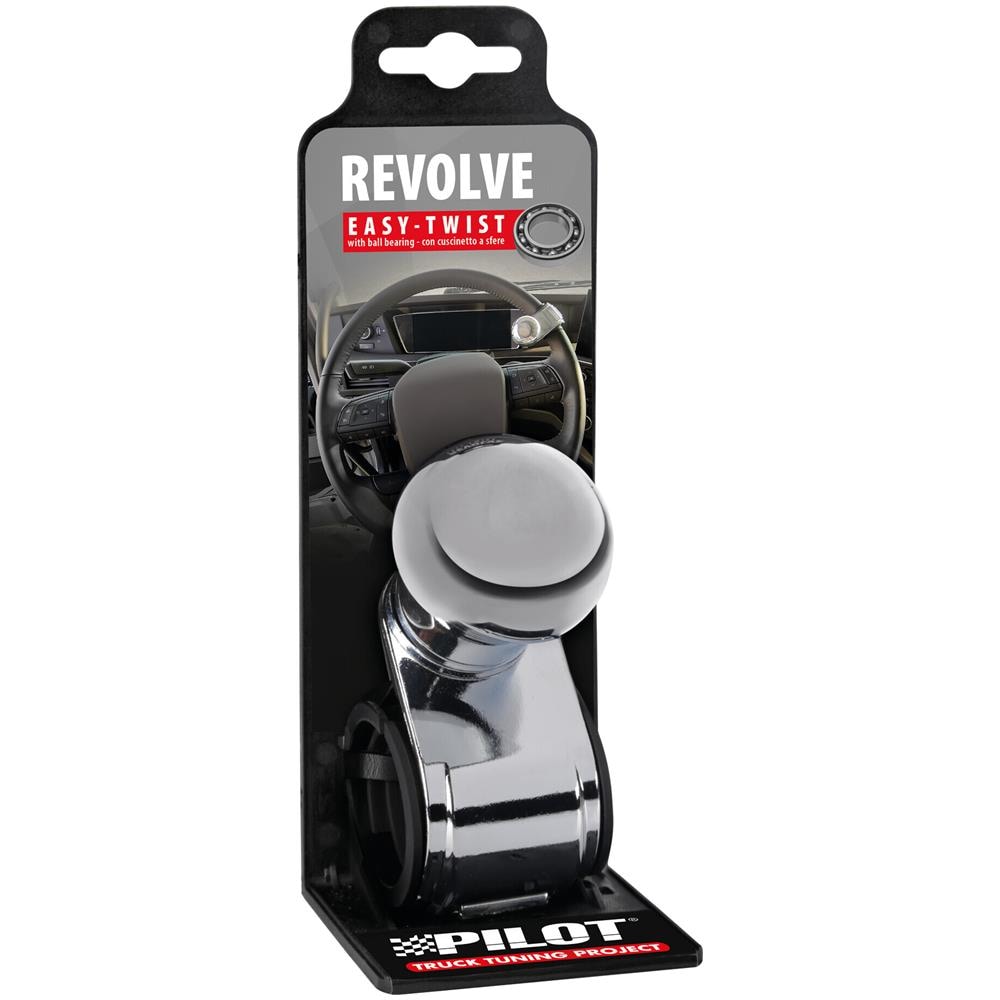 Revolve, Pomello Volante In Alluminio Cromato, Staffa Cromata - Foto 2