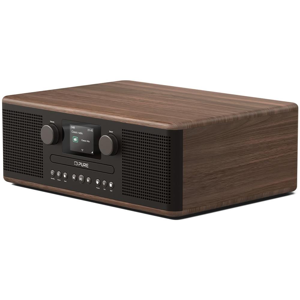 Sistema Musicale Classic C-D6 con Lettore CD / DAB+ /FM / Bluetooth / AUX / USB Potenza RMS 30 W Colore Nero / Noce - Foto 2