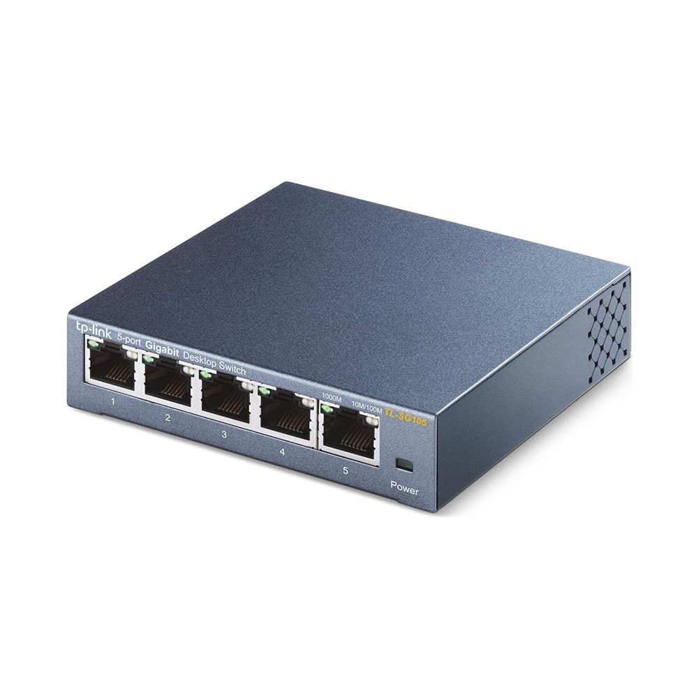 TL-SG105 Non gestito Gigabit Ethernet (10/100/1000) Nero - Foto 3