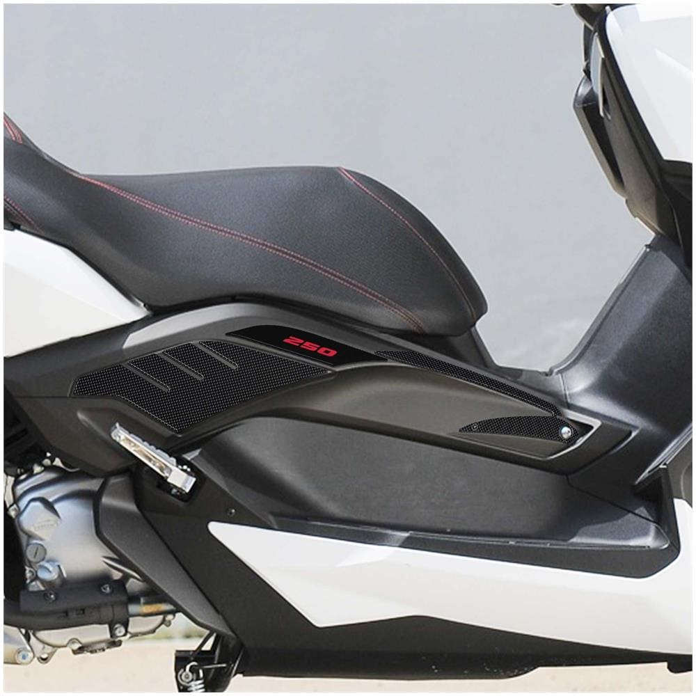 Adesivi Gel 3D Protezioni Boomerang Compatibili Con Yamaha Xmax 250 2014-2016 Carbonio-Rosso - Foto 2