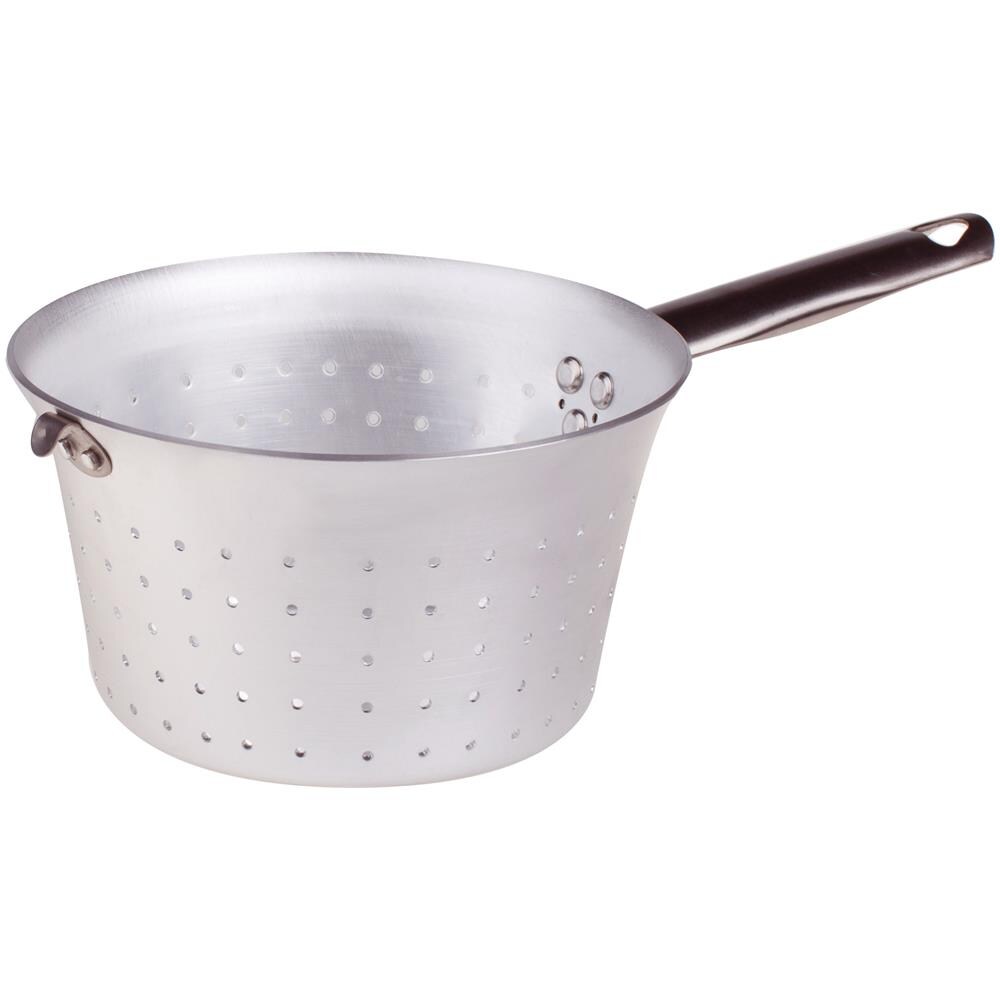 Scolapasta Conico 1 Manico Diametro 24 cm - Linea Alluminio 3 mm - Foto 3