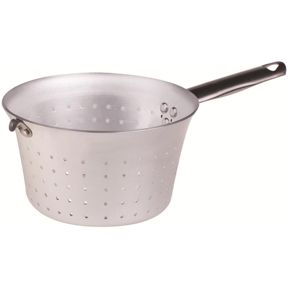 Scolapasta Conico 1 Manico Diametro 24 cm - Linea Alluminio 3 mm - Foto 1