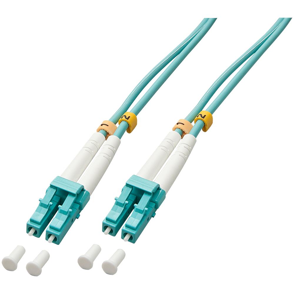 Cavo Fibra Ottica OM3 LC / LC - 50/125, 15m - Foto 1