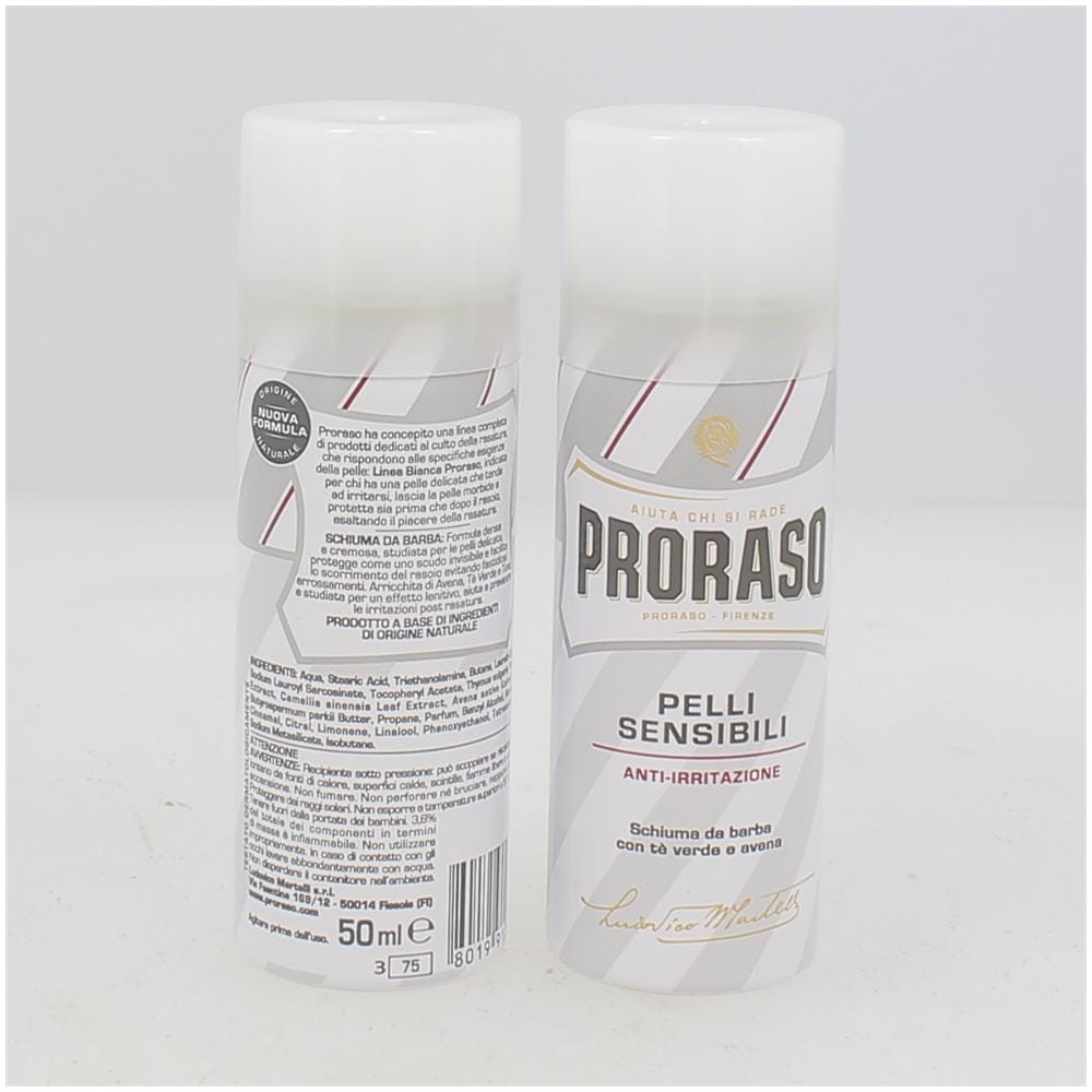 Schiuma Da Barba Linea Bianca Formato Viaggio - Foto 2