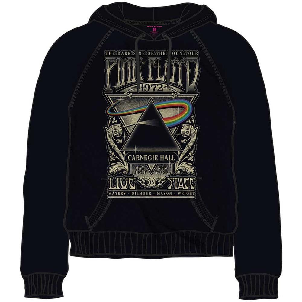 Pink Floyd - Carnegie Hall Poster (felpa Con Cappuccio Unisex Tg. L)  - Foto 1