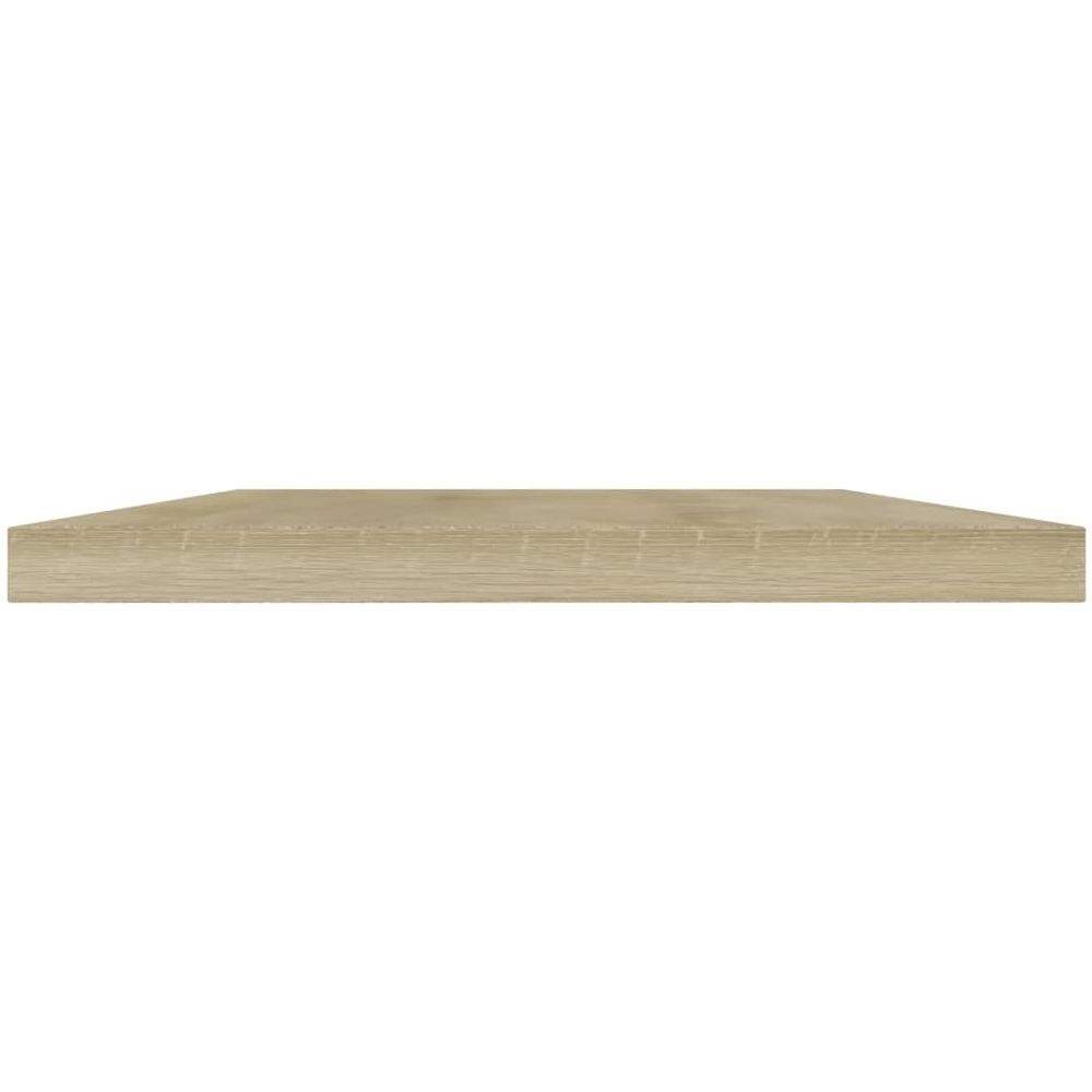 Ripiani per Libreria 4pz Rovere Sonoma 40x20x1,5cm Multistrato - Foto 2