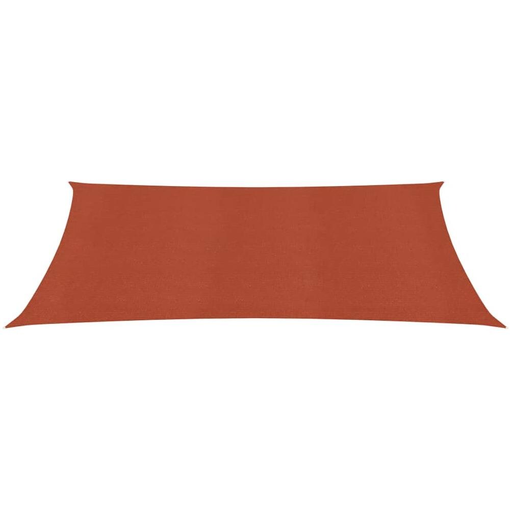 Vela Parasole 160 g / m² Terracotta 2,5x5 m in HDPE - Foto 2
