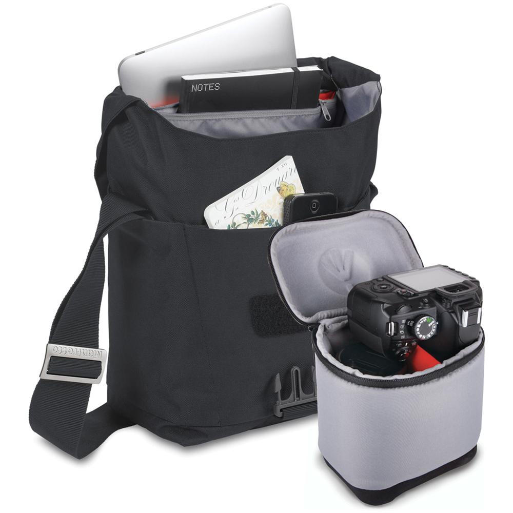 Allegra-10, Borsa da spalla, Nero - Foto 1