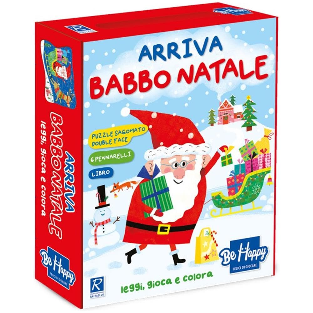Patrizia Ceccarelli - Arriva Babbo Natale. Ediz. A Colori. Con Puzzle - Foto 1