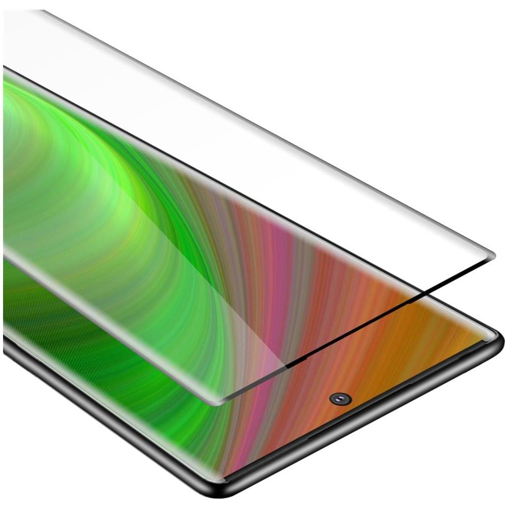 Cadorabo Pellicola Armatura A Schermo Intero Compatibile Con Samsung Galaxy Note 10 Plus In Trasparente Con Nero - Vetro Temperato (tempered) Di Protezione Del Display In Durezza 9h Con 3d Touch - Foto 1