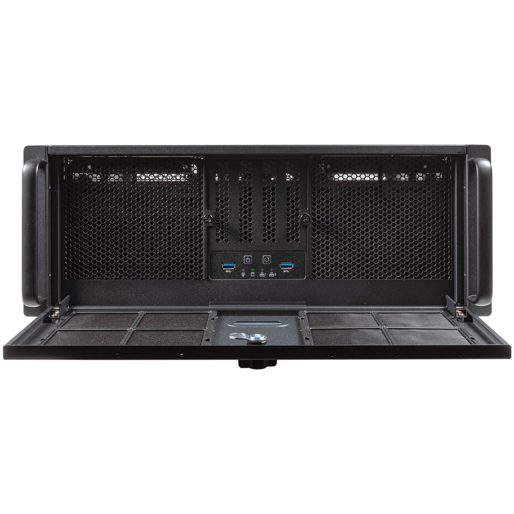 Custodia Rack UK4339V 4U ATX Colore Nero /Argento - Foto 1
