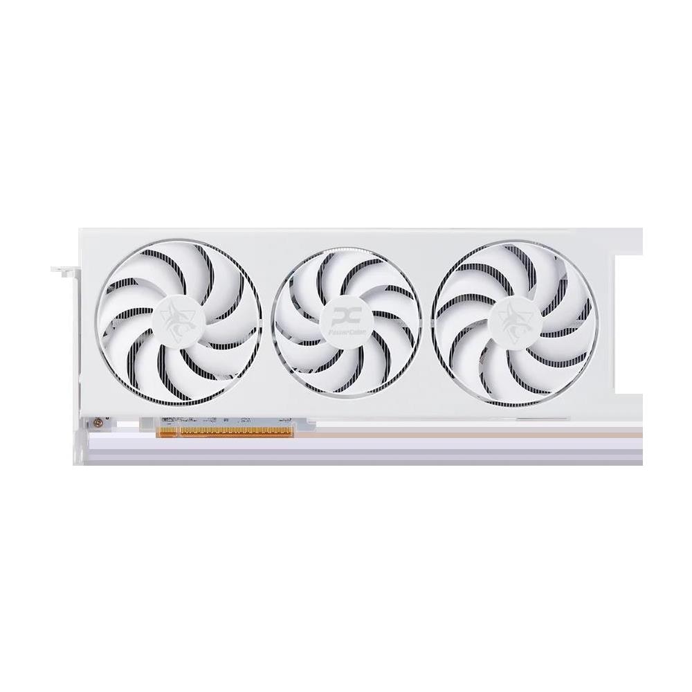 Hellhound Spectral White Radeon RX 9070 XT 16GB GDDR6 HDMI / 3*DisplayPort PCi Ex 5.0 16x - Foto 1