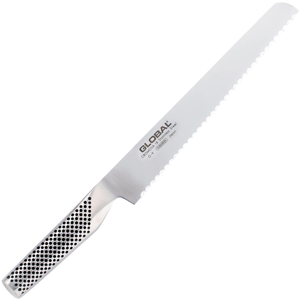 Coltello pane destrimani 22cm serie g g-09r acciaio inox - Foto 2