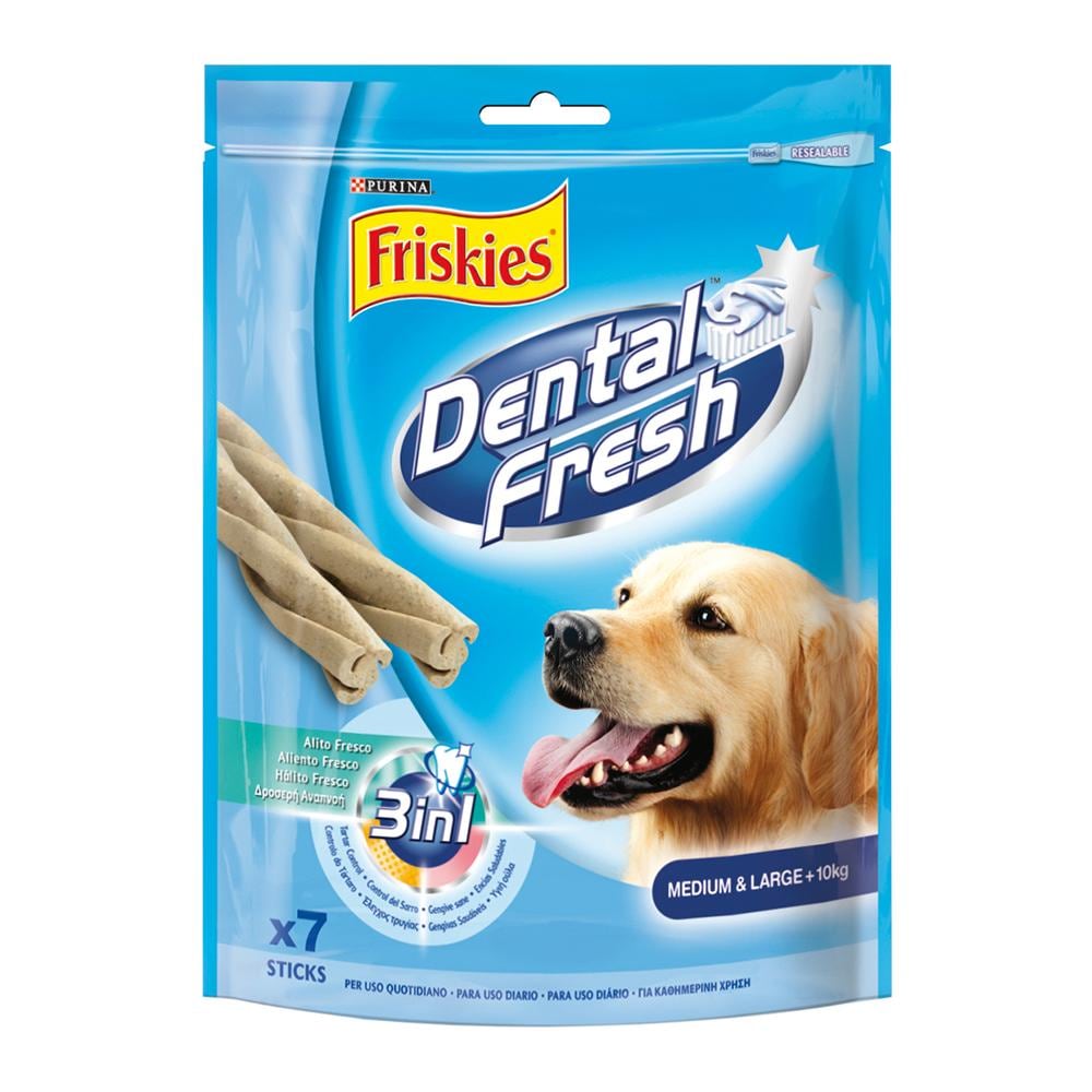 Cane Taglia Media E Grande, Snack Chew New Dental Fresh 80gr - Foto 2