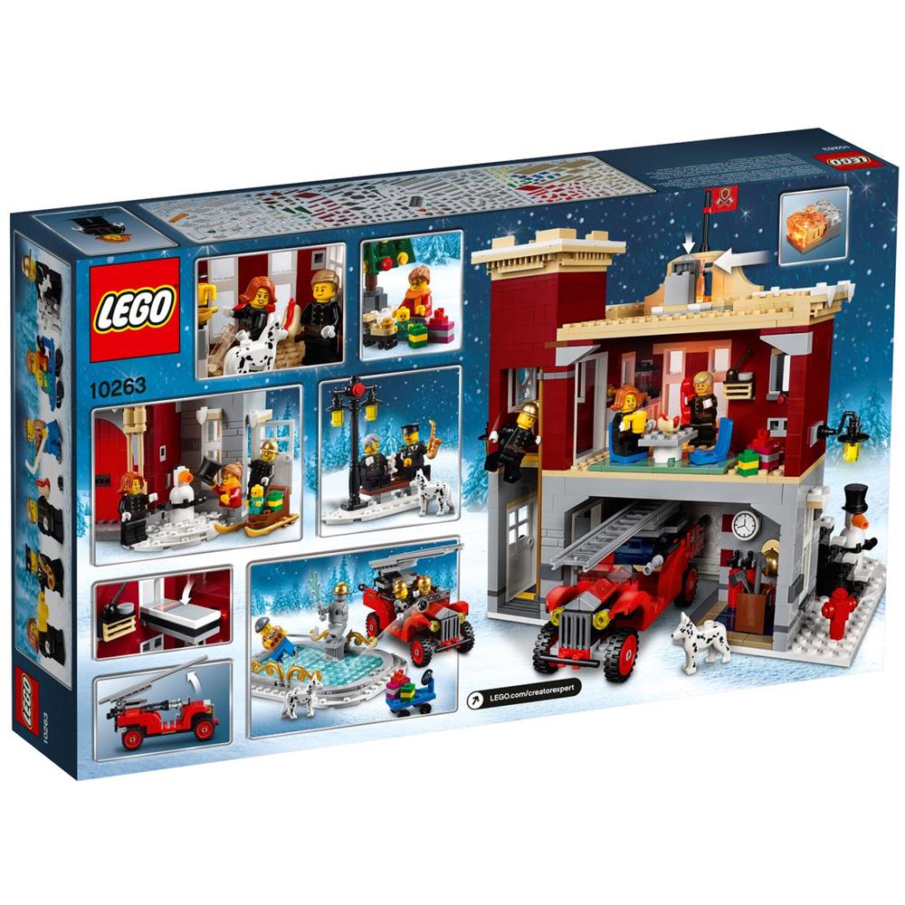 10263 - Creator Expert - Caserma Dei Pompieri Del Villaggio Invernale - Foto 13