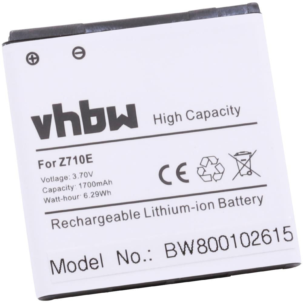 Batteria Li-ion 1700mah Adatti Per Slide 4g Htc Mytouch Sostituito Bg58100, Ba S560, 35h00150-01m, Ba58130, Bg86100, Ba-s780 - Foto 1