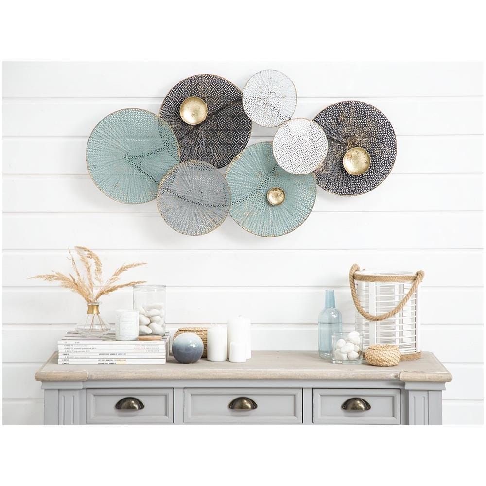 Decorazione Murale Verde / Nero / Grigio Polonium - Foto 2