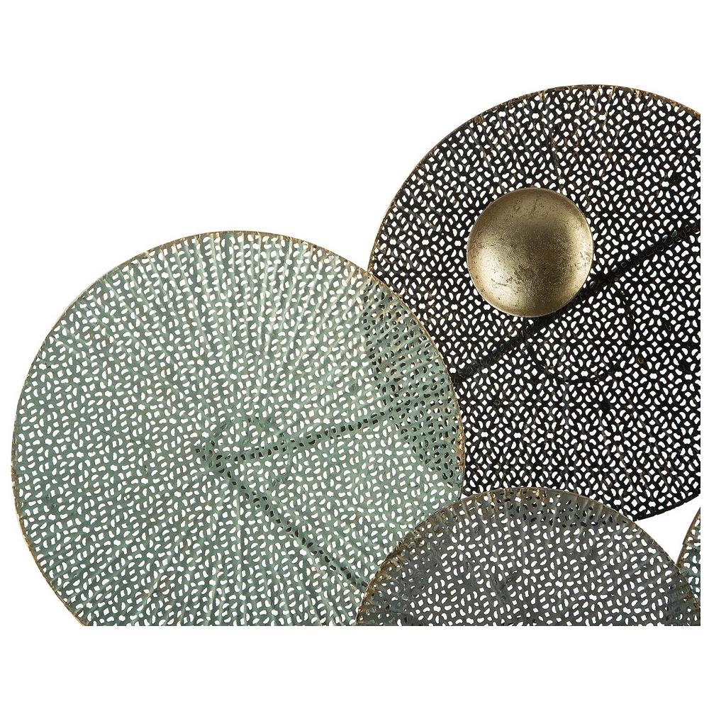 Decorazione Murale Verde / Nero / Grigio Polonium - Foto 7