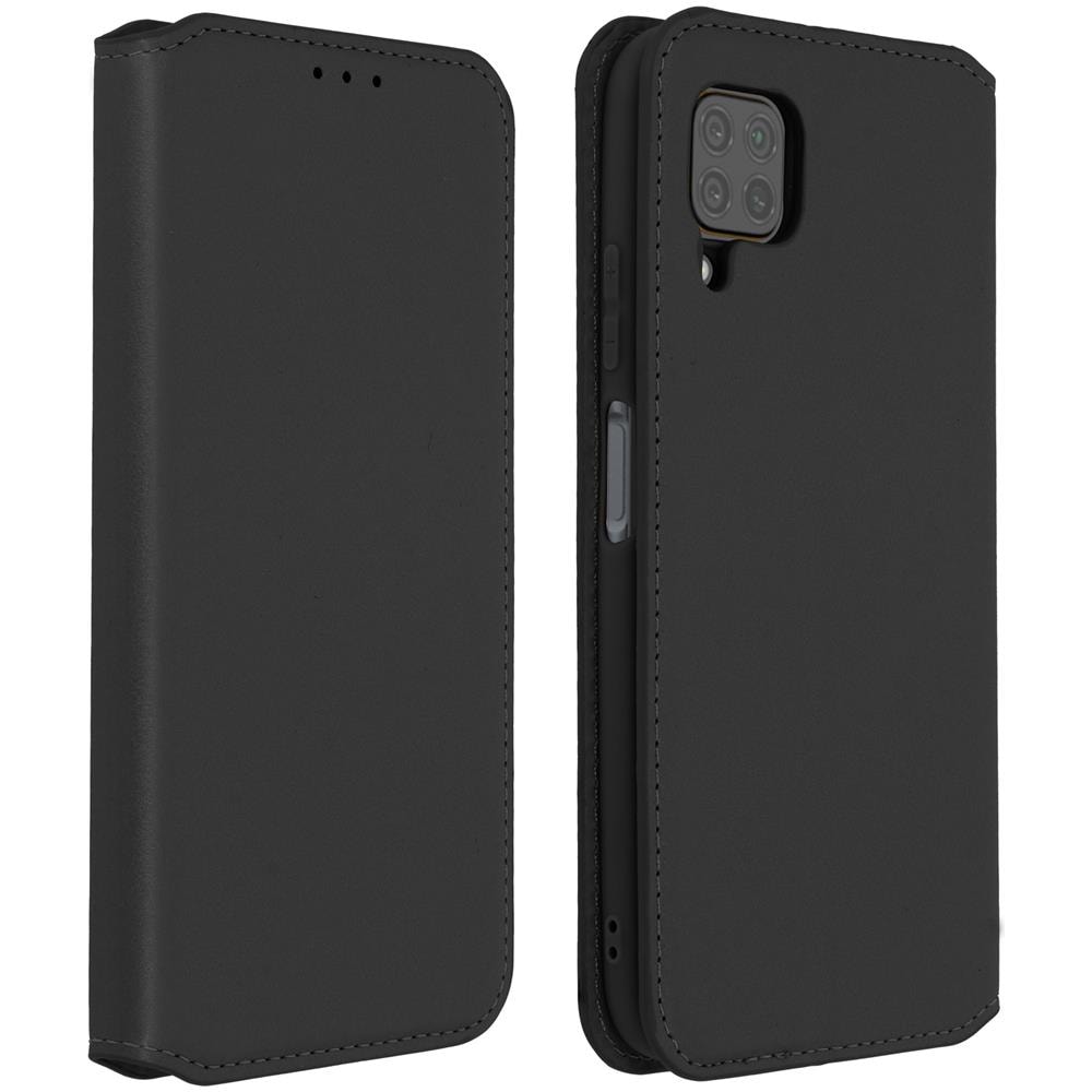 Custodia Huawei P40 Lite Portacarte Funzione Supporto Similpelle Liscia Nero - Foto 1