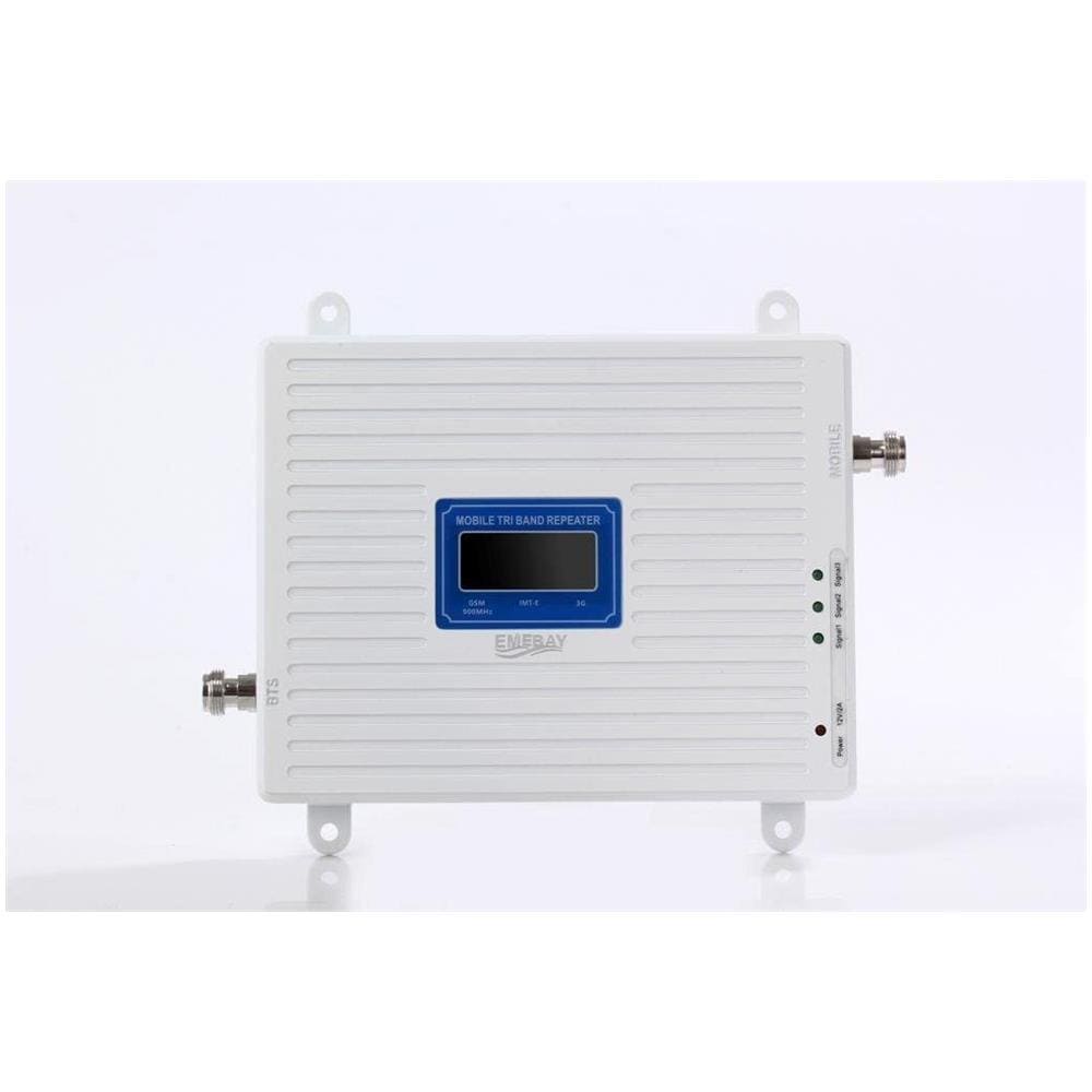 Amplificatori Di Segnale Mobile Tribanda, Ripetitore 2g, 900 Mhz, 2100 Mhz Lte 2600 Mhz Per Ottenere Chiamate Con Segnale 3g E 4g In Casa / Ufficio - Foto 1