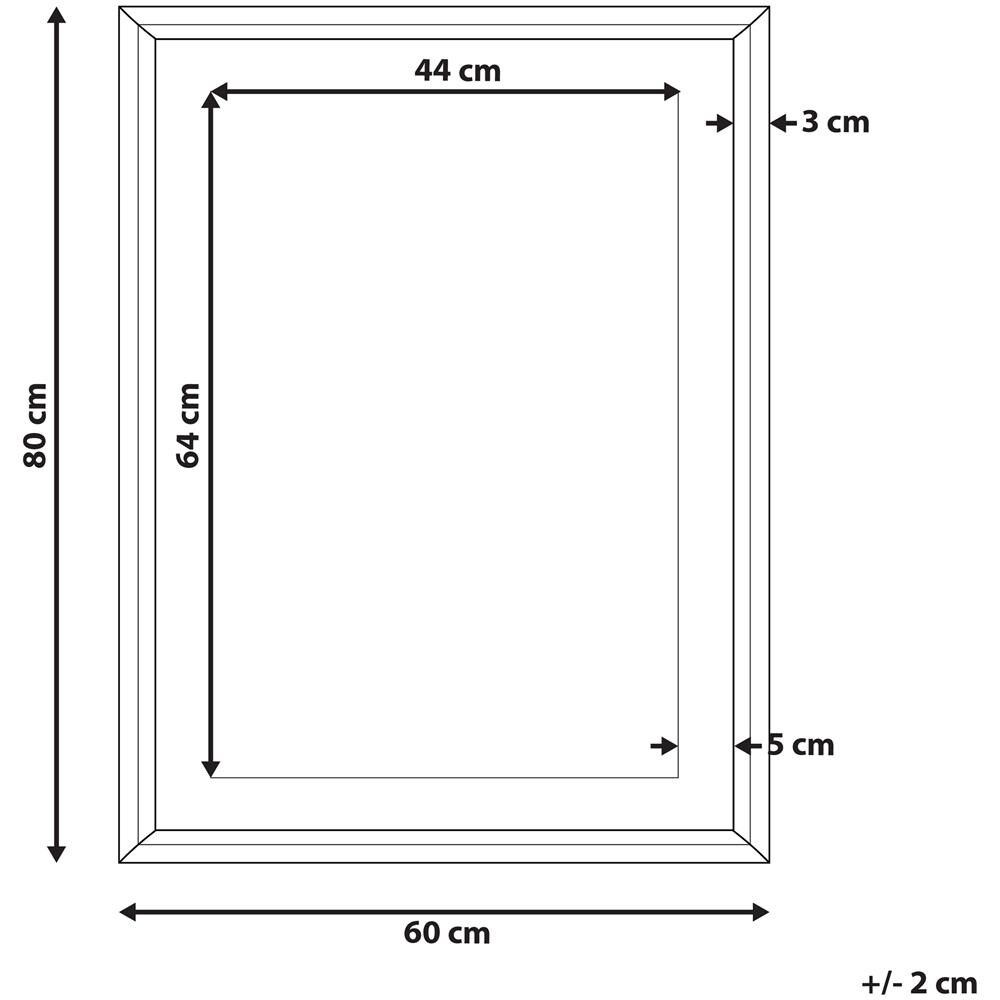 Quadro Decorativo Con Cornice 60 X 80 Cm Rosa Balala - Foto 2