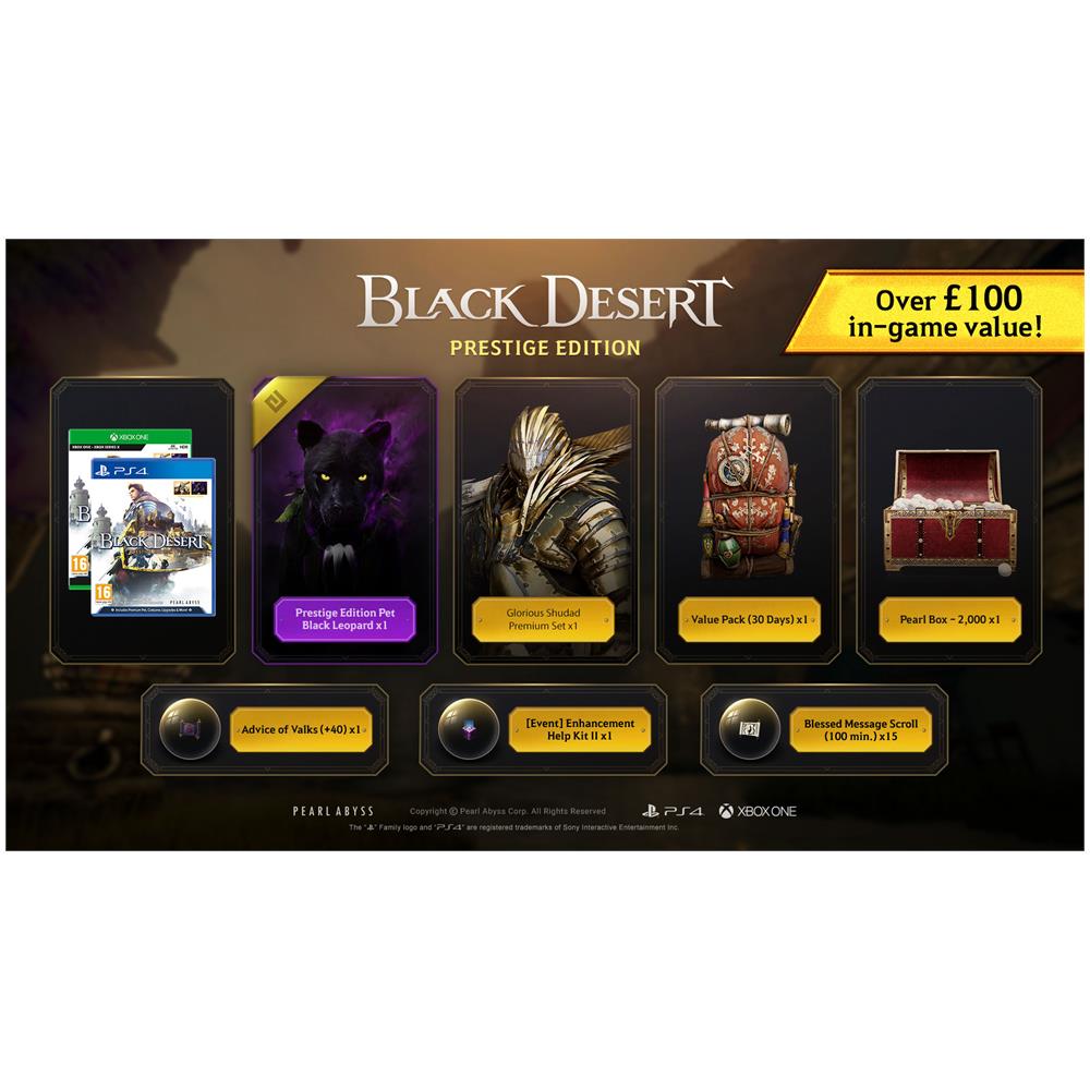 Black Desert Prestige Edition Xbox One Game | Serie X - Foto 1