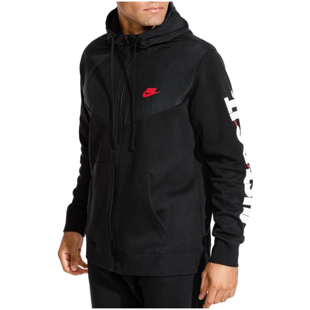 Felpa Full Zip Uomo Sportwear Just Do It Nera Taglia M Codice 931900-010 - Foto 1