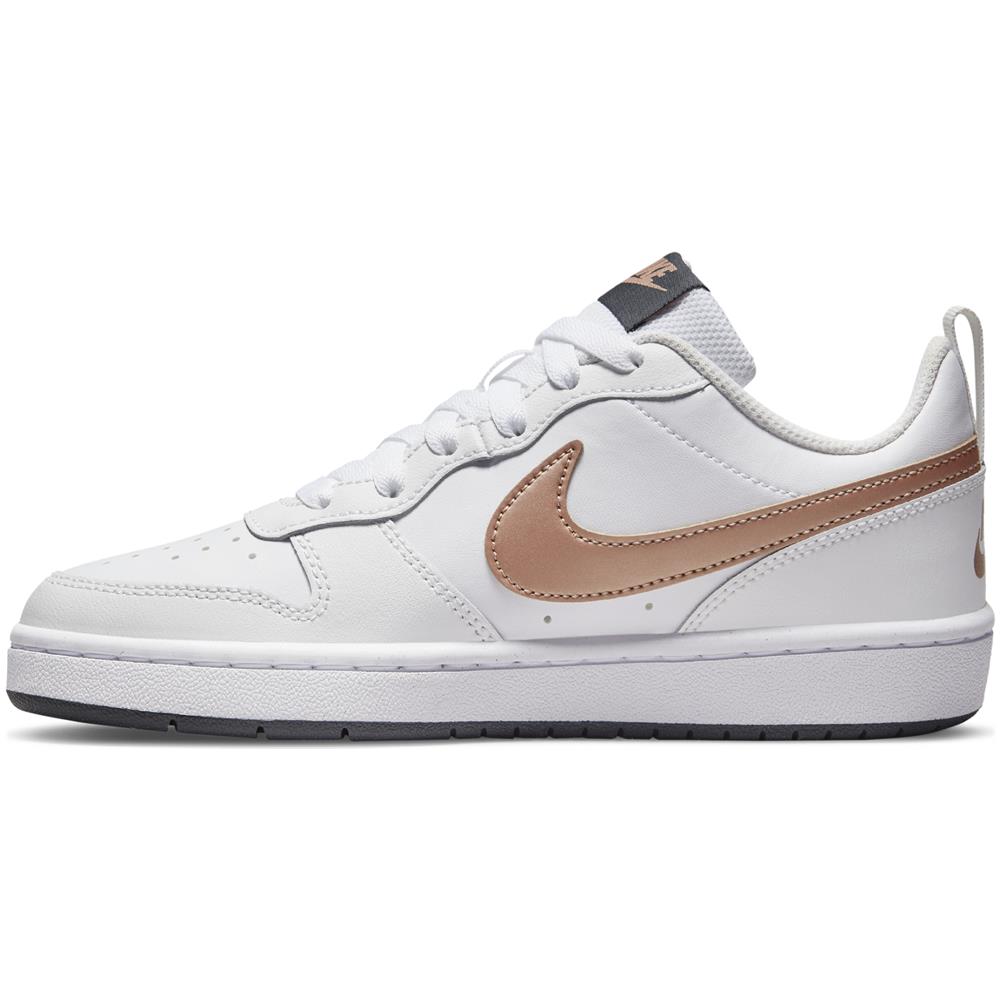 Scarpe Court Borough Low 2 Taglia 37.5 Codice Bq5448-116 Bianco - Foto 2