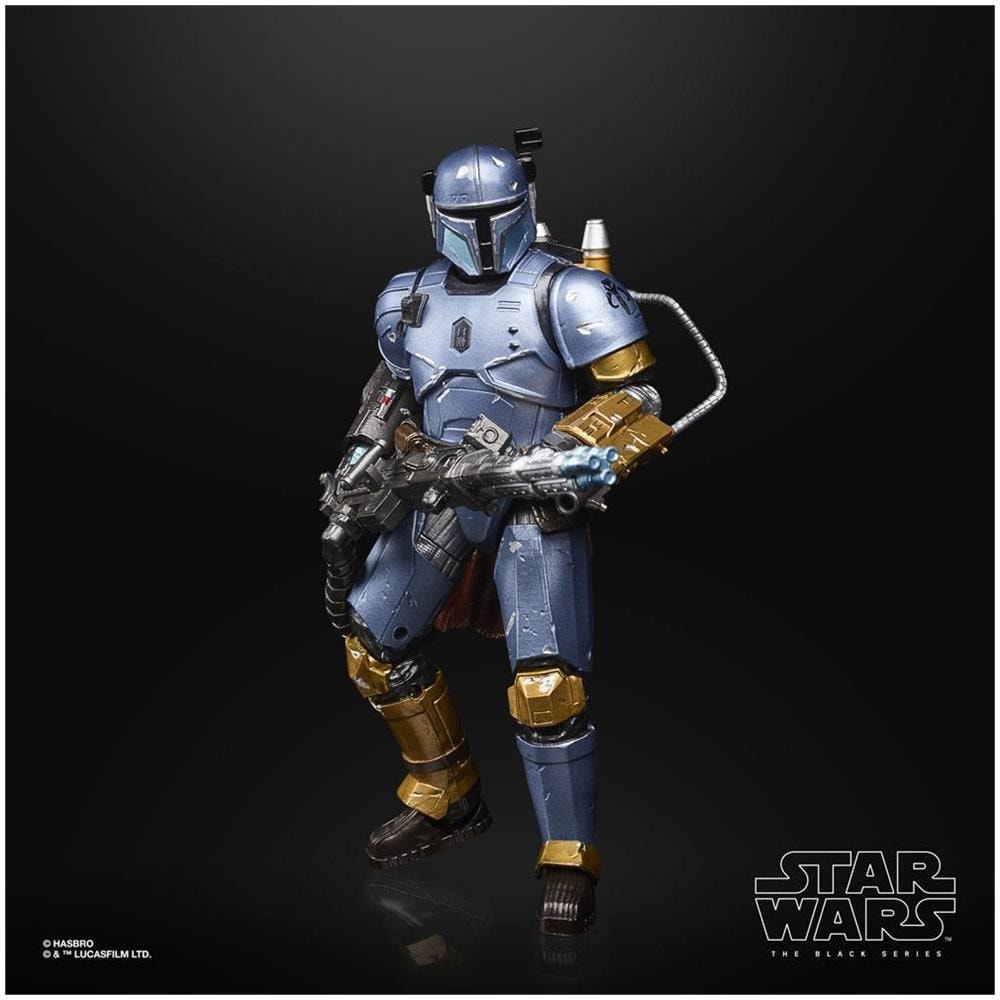 Star Wars The Black Series Paz Vizsla Carbonized - Foto 1