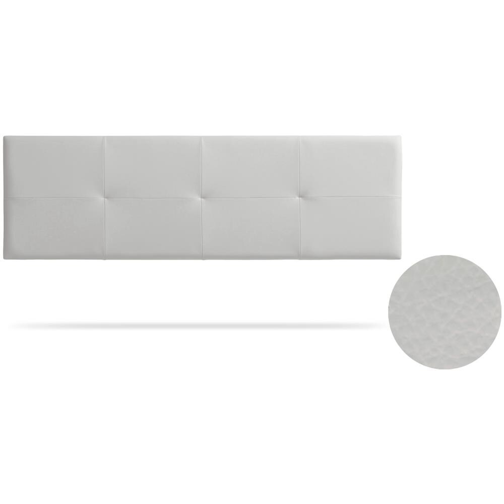 Testiera Imbottita Altea Similpelle 130x50x5 Cm - - Foto 1