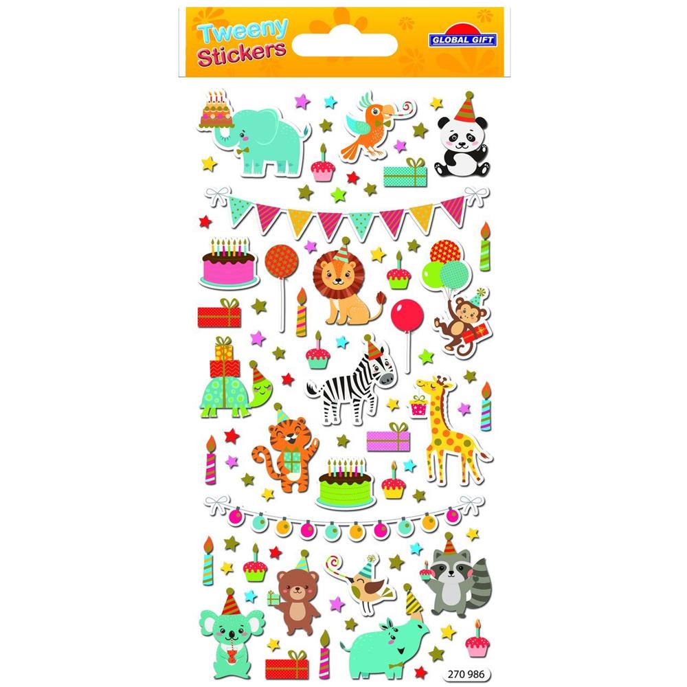 Adesivi Riposizionabili - Schiuma - Festa E Animali - Foto 1