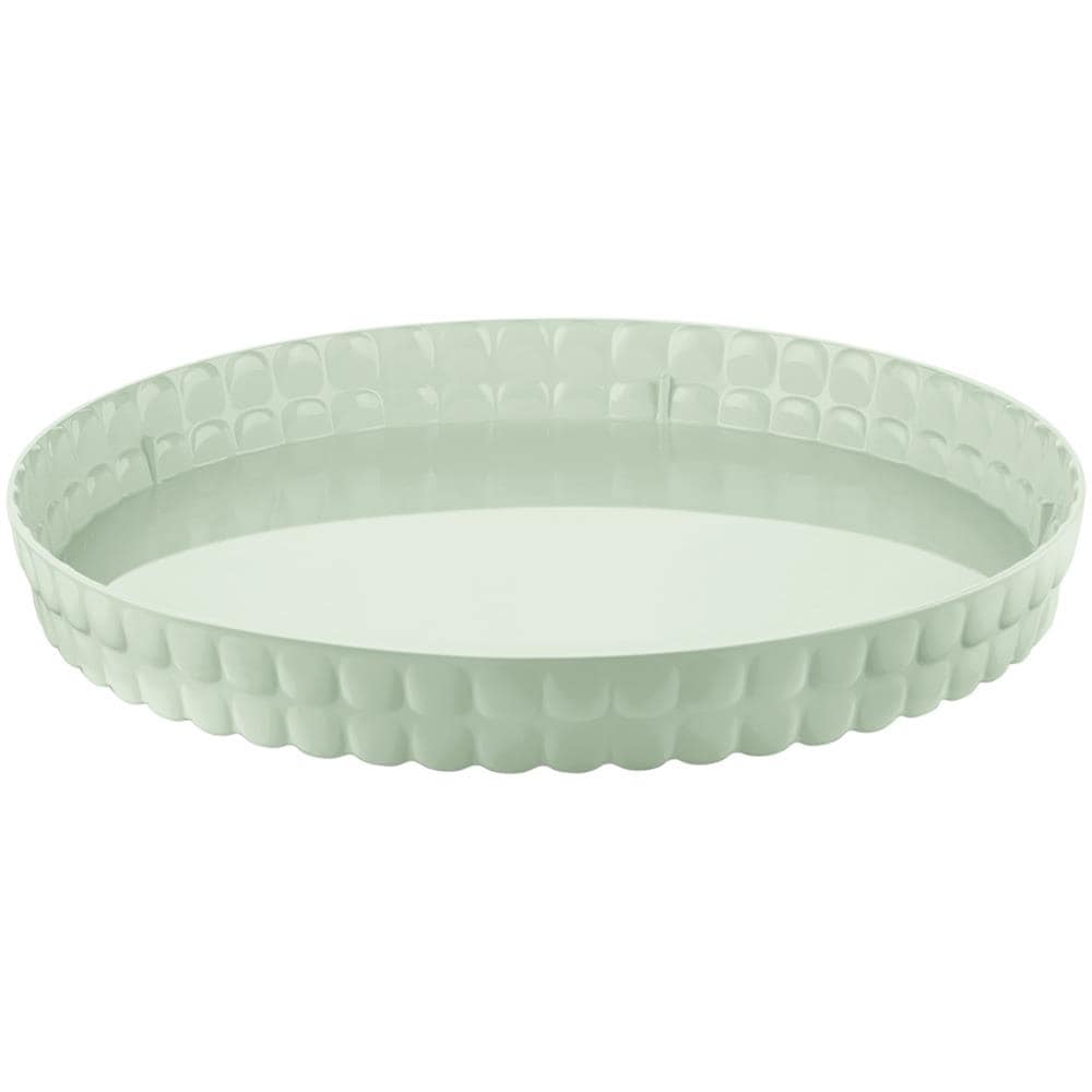 Vassoio Tondo Tiffany Verde Malva - Foto 1