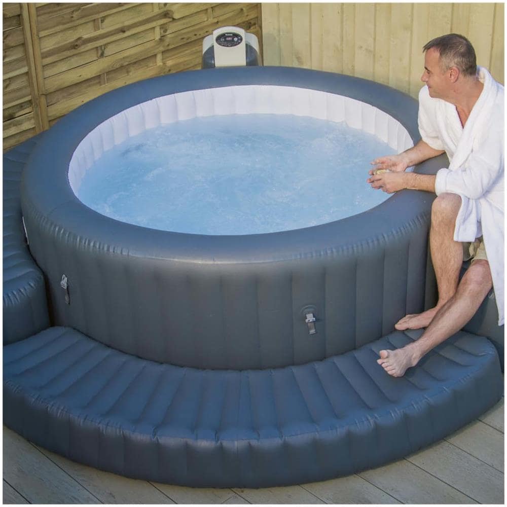 Lay-z-spa Bordo Gonfiabile Per Vasche Idromassaggio Rotonde - Foto 3