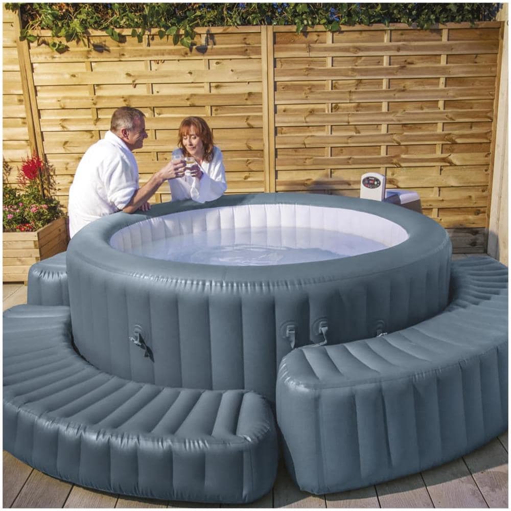 Lay-z-spa Bordo Gonfiabile Per Vasche Idromassaggio Rotonde - Foto 1