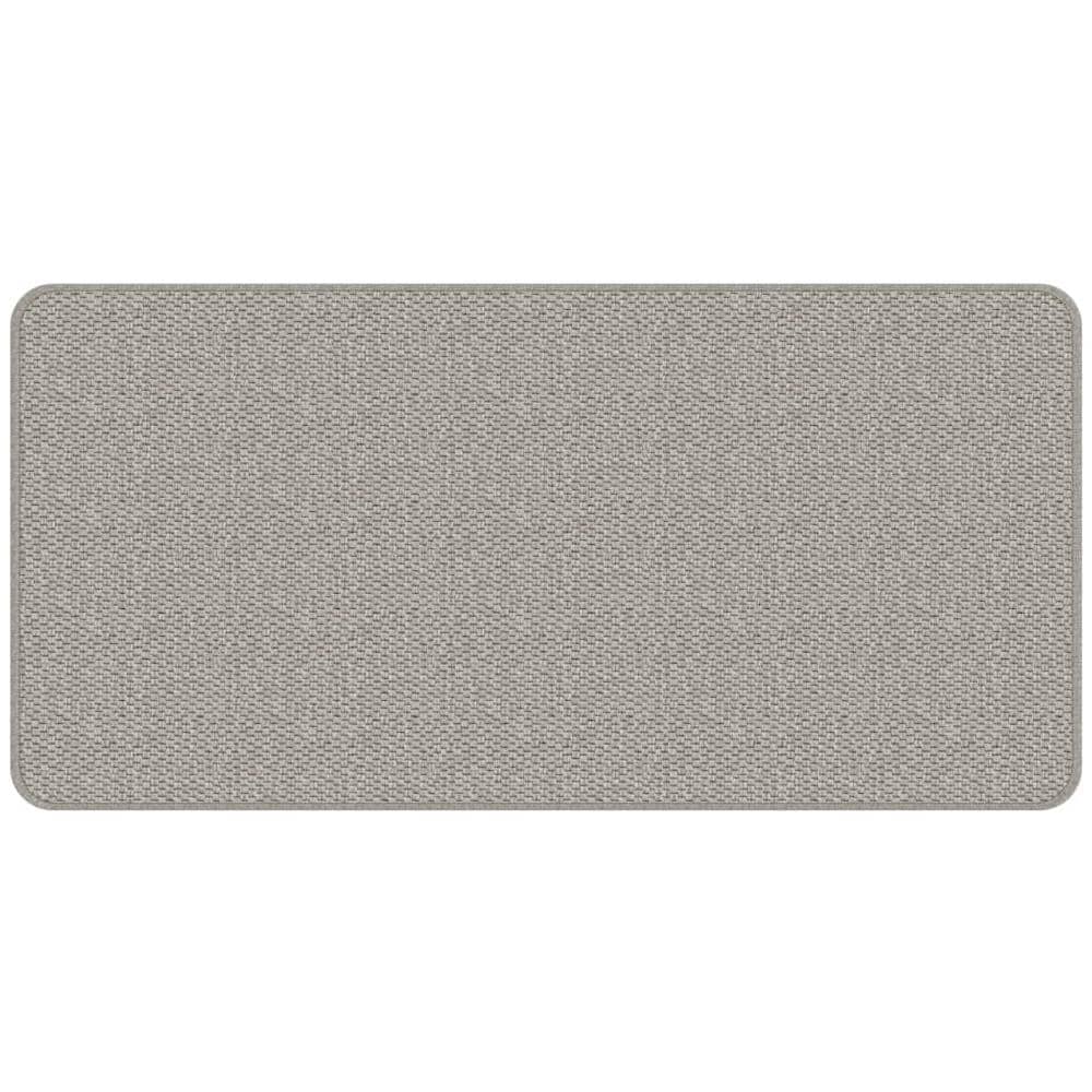 Tappeto Corsia Aspetto Sisal Tortora 50x100 Cm - Foto 3