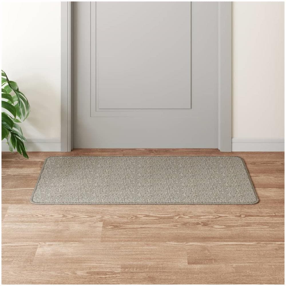 Tappeto Corsia Aspetto Sisal Tortora 50x100 Cm - Foto 1