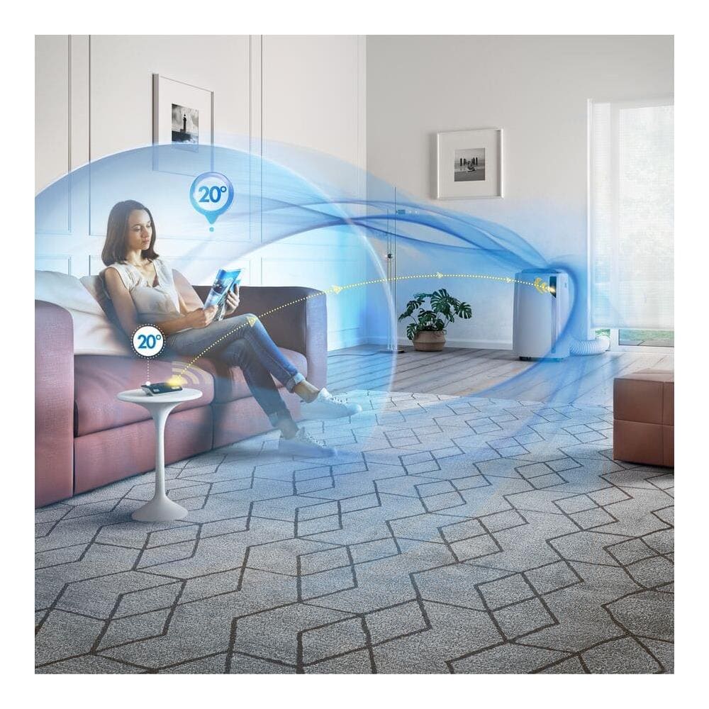 PACEL112CSTWIFI condizionatore portatile 63 dB Bianco - Foto 6