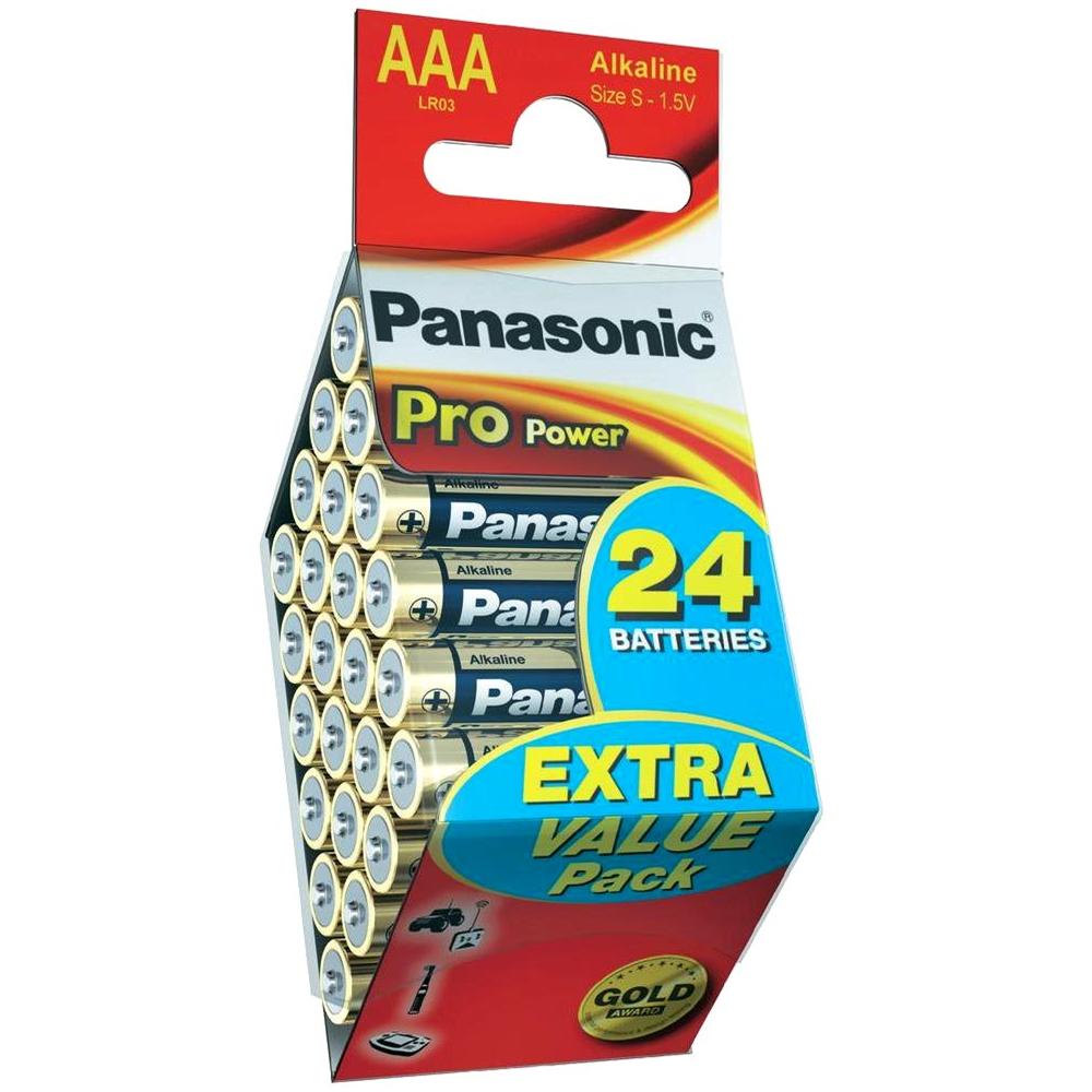 IBT-PLR03-B24 - Multipack 24 Batterie Mini Stilo AAA 1,5V Alcaline LR03 Pro Power - Foto 1