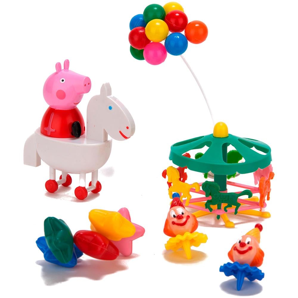 Kit Statuine Decorative Per Torta Peppa Pig Taglia Unica - Foto 1