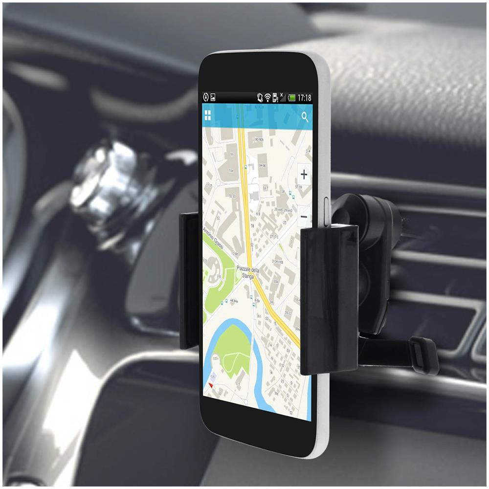 Supporto Auto Smartphone - Fissaggio Bocchetta D'aria - Estensibile - - Foto 6