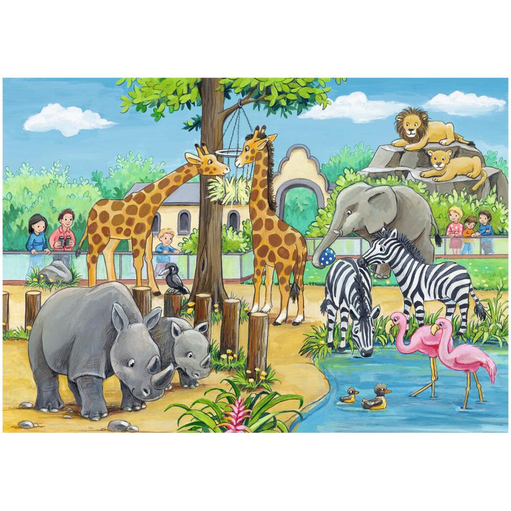 PUZZLE 2X24 BENVENUTI ALLO ZOO - Foto 1