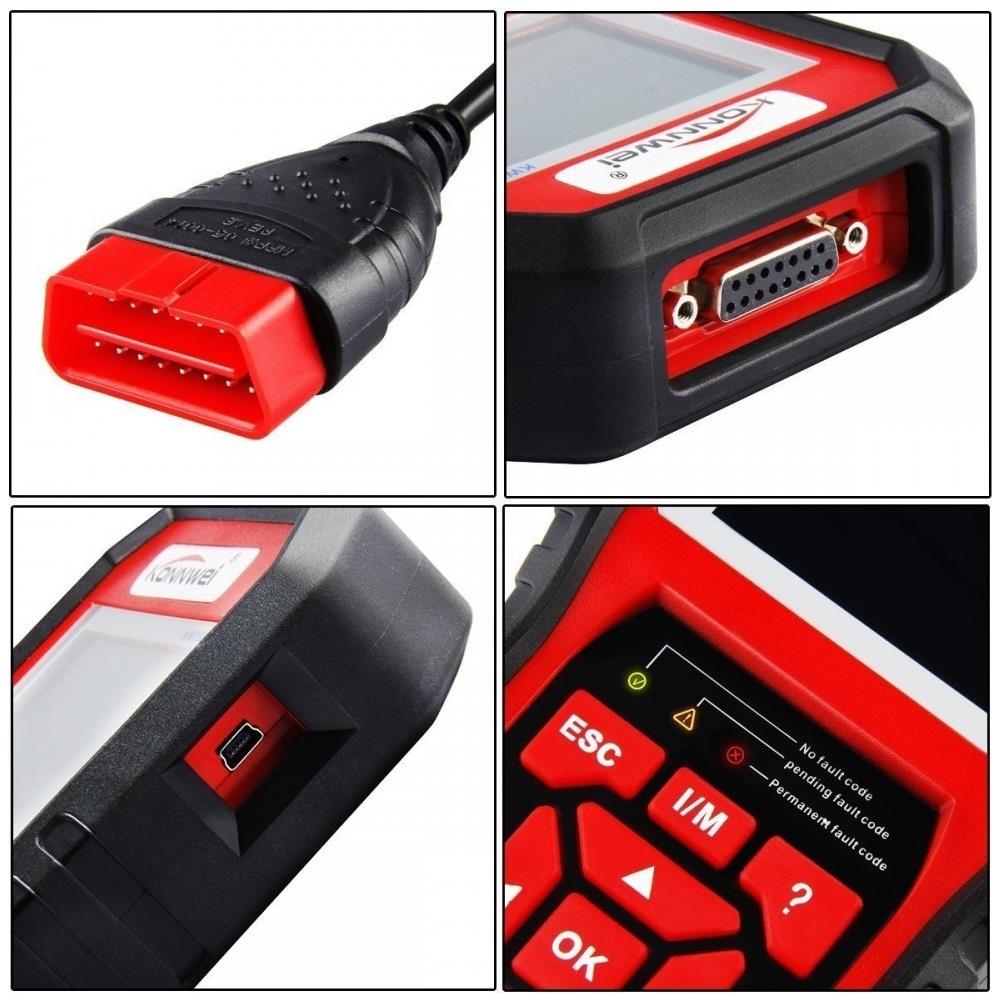 Tester Scanner Kw850 Obdii / obd2 Eobd Ii Lettore Anche Italiano - Foto 2