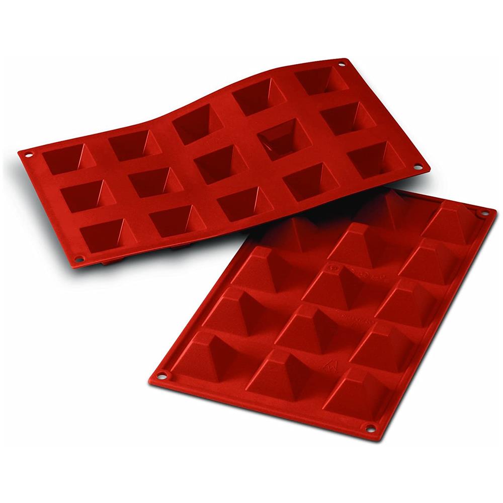 Sf008 Piramidi - Stampo In Silicone 36x36 H 22 Mm - Foto 1