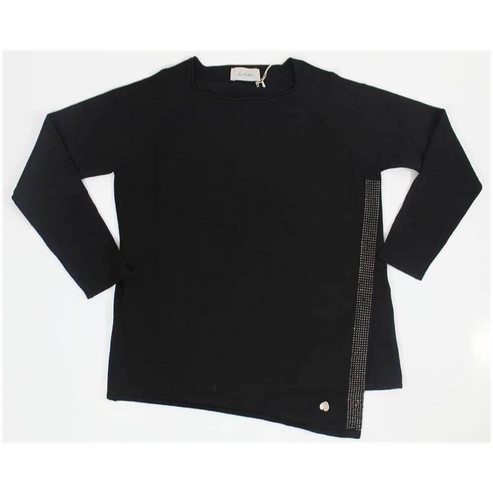 maglione nero donna
